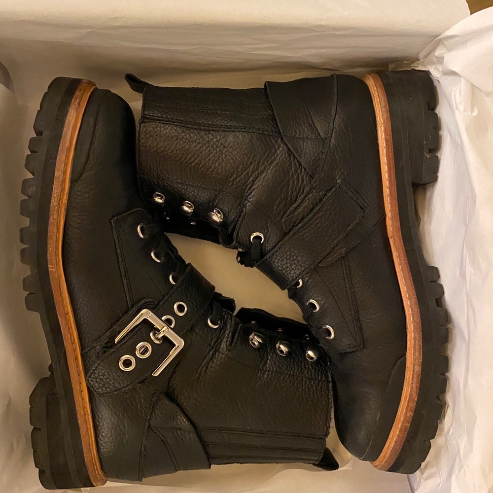 Sigerson Morrison Combat Boots